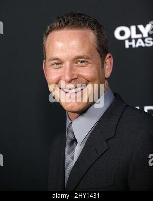 Cole Hauser assistant à la première de 'Olympus a chuté' à Los Angeles, Californie. Banque D'Images