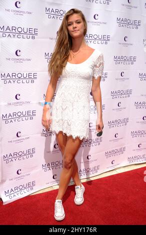 Nina Agdal participe à l'événement d'ouverture du Marquee Dayclub à l'hôtel Cosmopolitan de Las Vegas, Nevada. Banque D'Images