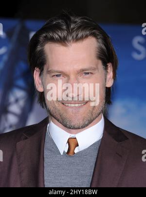 Nikolaj Coster-Waldau assistant à la première « Oblivion » qui s'est tenue au Chinese Theatre de Los Angeles, aux États-Unis. Banque D'Images