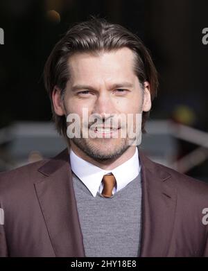 Nikolaj Coster-Waldau assistant à la première « Oblivion » qui s'est tenue au Chinese Theatre de Los Angeles, aux États-Unis. Banque D'Images