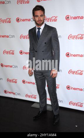 Chris Pine participe aux CinemaCon 2013 Big Screen Achievement Awards au Caesar's Palace de Las Vegas, Nevada. Banque D'Images