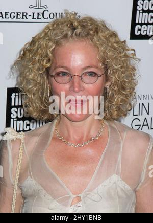 Amy Irving arrive au Gala annuel Chaplin Award 40th au Lincoln Center de New York, États-Unis. Banque D'Images