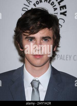 Freddie Highmore assister au Bates Motel: La réexposition d'une icône de cinéma présentée par le Paley Center for Media tenu au Paley Center for Media à Los Angeles, Etats-Unis. Banque D'Images