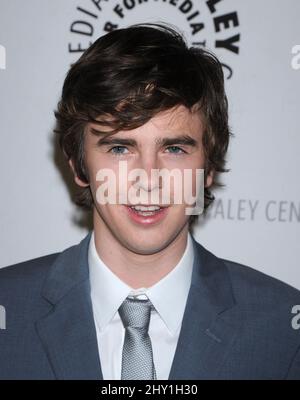 Freddie Highmore assister au Bates Motel: La réexposition d'une icône de cinéma présentée par le Paley Center for Media tenu au Paley Center for Media à Los Angeles, Etats-Unis. Banque D'Images