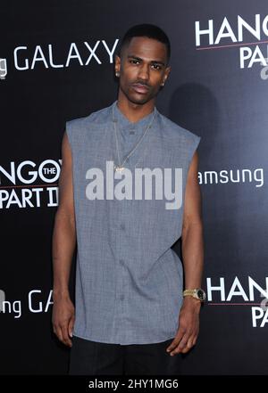 Big Sean participe à la première « The Hantown part 3 » au Village Theatre de Los Angeles, aux États-Unis. Banque D'Images