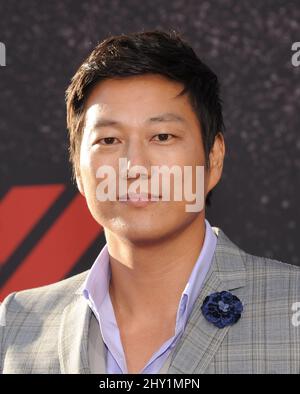 Sung Kang arrive pour la première du film Universal Pictures pour Fast & Furious 6 au Gibson Amphitheater à Universal City, Californie. Banque D'Images