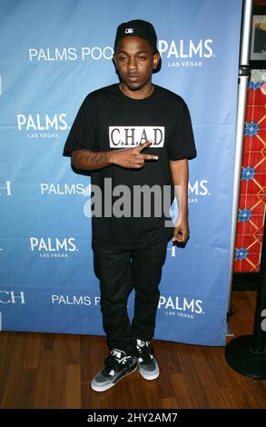 Kendrick Lamar se présente le week-end de la fête du travail à Mitch Fridays au Palms Casino Resort de Las Vegas, États-Unis. Banque D'Images