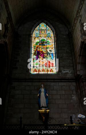 Basilique de la vache nationale (Basílica del Voto Nacional), Quito, Équateur Banque D'Images