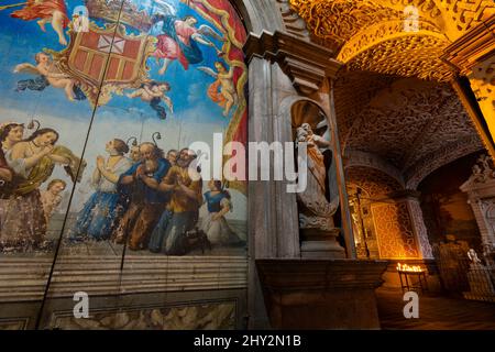 Basilique de Nuestra Señora de la Merced (Iglesia de Nuestra Señora de la Merced), Quito, Équateur Banque D'Images