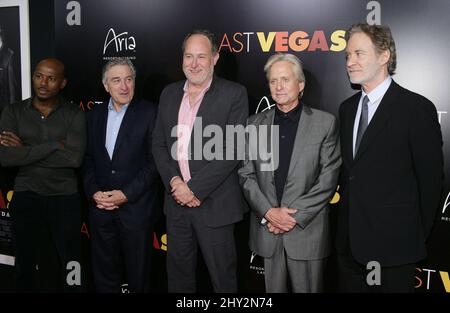 Romany Malco, Robert de Niro, Jon Turteltaub, Michael Douglas, K DERNIÈRE VEGAS filtrage spécial après-partie à HAZE Nightclub, Aria Resort and Casino , Las Vegas. Banque D'Images