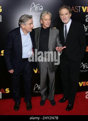 Robert de Niro, Michael Douglas, Kevin Kline DERNIÈRE VEGAS filtrage spécial après-partie à HAZE Nightclub, Aria Resort and Casino , Las Vegas. Banque D'Images