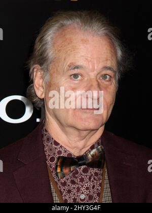 Bill Murray assistait à la première de « The monuments Men » au théâtre Ziegfeld à New York. Banque D'Images