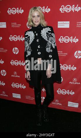 Taylor Bagley assister au Wish I was here Premiere au Sundance film Festival 2014, le MARC Banque D'Images