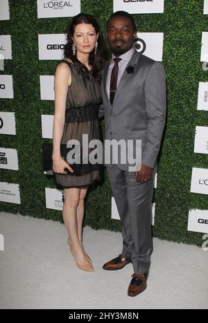 David Oyelowo et Jessica Oyelowo arrivent au DÎNER ESSENCE Black Women à Hollywood à l'hôtel Beverly Hills, le jeudi 27 février 2014 à Beverly Hills, en Californie. Banque D'Images