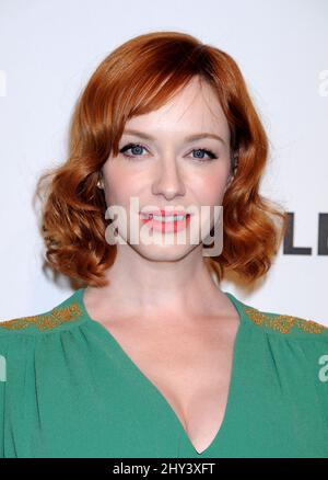 Christina Hendricks assister à la projection Mad Men au PaleyFest annuel 31st: Le Festival de télévision William S. Paley, tenu au Dolby Theatre à Los Angeles, Etats-Unis. Banque D'Images