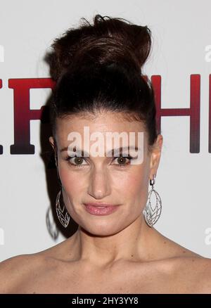 Idina Menzel assiste à la soirée d'ouverture de Broadway « If/Then », qui s'est tenue au Richard Rodgers Theatre, New York Banque D'Images