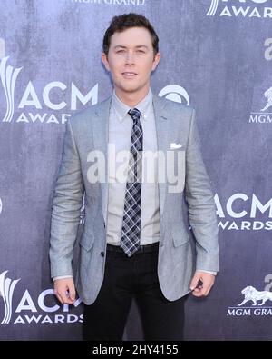 Scotty McCreery participe aux prix annuels de l'Académie de musique country 49th qui se tiennent au MGM Grand Garden Arena Banque D'Images