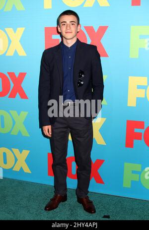Charlie Rowe participe à la présentation préalable de FOX Networks 2014 Banque D'Images