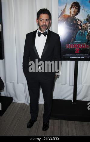 Manu Payet assister au Dragon 2 après la fête qui s'est tenue au Baoli bech à Cannes, dans le sud de la France, le 16 mai 2014, dans le cadre du Festival International du film de Cannes 67th. Banque D'Images