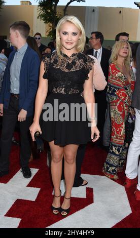 Emily Osment participe à la première mondiale de Jump Street de 22 à Los Angeles Banque D'Images