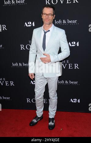 Guy Pearce à la première américaine du Rover - tapis rouge qui s'est tenue au Regency Bruin Theatre le jeudi 12 juin 2014 à Westwood, en Californie. Banque D'Images