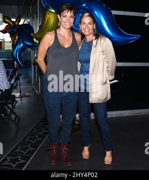 Cat Cora, Jennifer Cora au Ringling Bros. Et Barnum & Bailey présentent DES LÉGENDES au Staples Center, Los Angeles. Banque D'Images