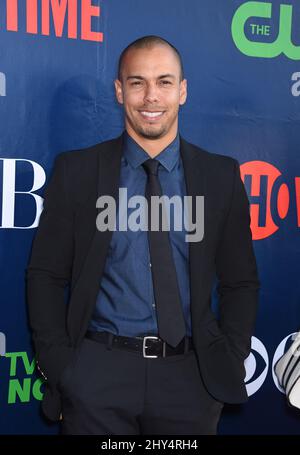 Bryton James participant au CBS-CW-Showtime Summer TCA Press Tour 2014 au Pacific Design Center de Los Angeles, Californie. Banque D'Images