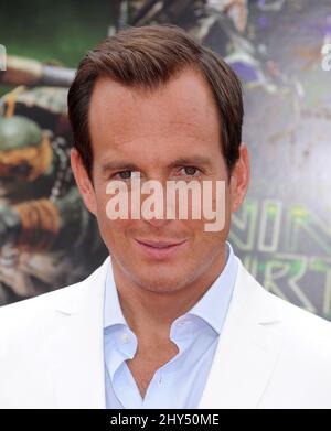 Will Arnett assiste à la première des tortues Ninja, mutantes et adolescentes, à Los Angeles, au Regency Village Theatre Banque D'Images