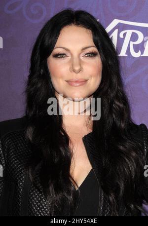 Laura Prepon participe à la réception des candidats aux Emmy Awards 66th Banque D'Images