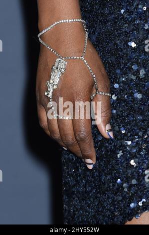 Laverne Cox dans la salle de presse des MTV Video Music Awards 2014 qui se tiennent au Forum Banque D'Images