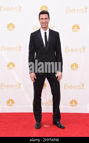 Pablo Schreiber arrive aux EMMY Awards 2014, Nokia Live, Los Angeles. Banque D'Images