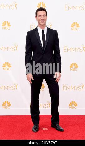 Pablo Schreiber arrive aux EMMY Awards 2014, Nokia Live, Los Angeles. Banque D'Images