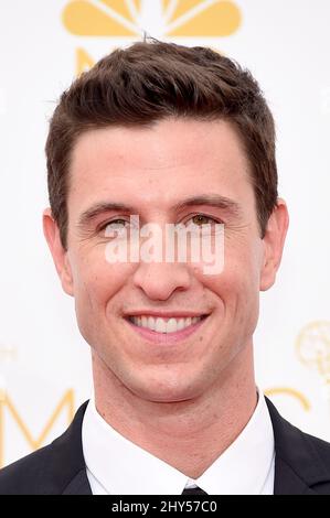 Pablo Schreiber arrive aux EMMY Awards 2014, Nokia Live, Los Angeles. Banque D'Images