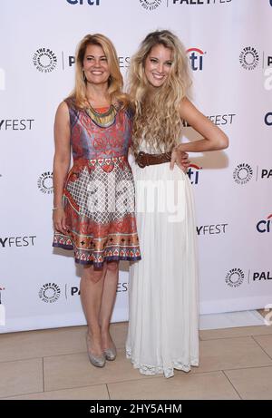 Lisa Whelchel, Clancy Cauble participant à la Paley Fall Flashback: "Les faits de la vie" Réunion anniversaire 35th au Centre Paley pour les médias Banque D'Images