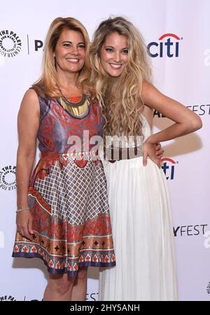 Lisa Whelchel et Clancy Cauble assistent à la réunion d'anniversaire de Paley Fall Flashback : « The Facts of Life » 35th au Paley Center for Media Banque D'Images