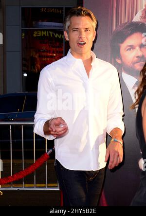 Timothy Olyphant assister à la première de "c'est là que je vous laisse" à Los Angeles Banque D'Images