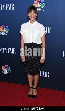 Rashida Jones assiste à l'événement tapis rouge de la saison de télévision 2014-2015 de la NBC Vanity Fair à Hyde Sunset Kitchen Banque D'Images