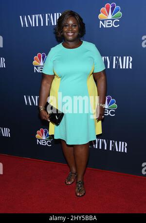 Retta participe à l'événement tapis rouge de la saison de télévision 2014-2015 de la NBC Vanity Fair à Hyde Sunset Kitchen Banque D'Images