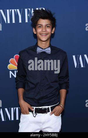 XOLO Mariduena participe à l'événement tapis rouge de la saison 2014-2015 de la NBC Vanity Fair à Hyde Sunset Kitchen Banque D'Images