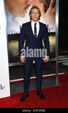 Luke Bracey participe à la première mondiale « The Best of Me » au Regal Cinema de Los Angeles Banque D'Images