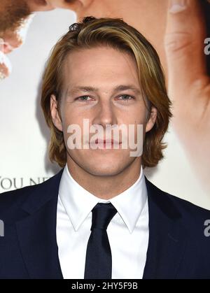 Luke Bracey participe à la première mondiale « The Best of Me » au Regal Cinema de Los Angeles Banque D'Images