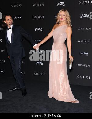 Kate Hudson et Matt Bellamy participent au gala Art + film 2014 du LACMA, Los Angeles Banque D'Images