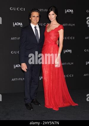 Lawrence Bender participe au gala Art + film 2014 du LACMA à Los Angeles Banque D'Images