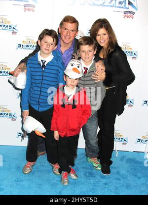 Tom Cotter au cours de Disney on Ice présente Frozen au Barclays Center le mardi 11 novembre 2014, à New York. Banque D'Images