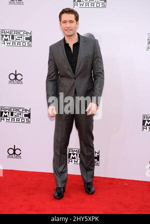 Matthew Morrison assister aux American Music Awards 2014 au Nokia Theatre Banque D'Images