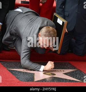 Christoph Waltz lors de la cérémonie des stars du Hollywood Walk of Fame, devant Musso et Franks sur Hollywood Blvd. Banque D'Images