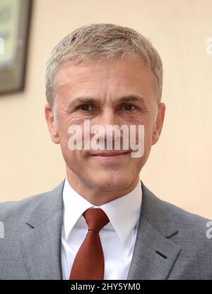 Christoph Waltz lors de la cérémonie des stars du Hollywood Walk of Fame, devant Musso et Franks sur Hollywood Blvd. Banque D'Images