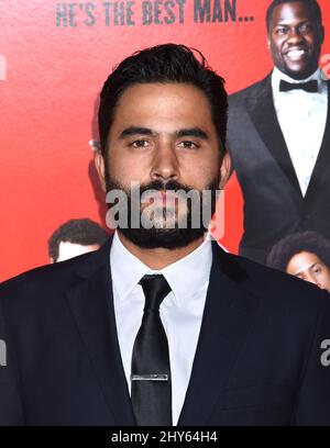 Ignacio Serricchio participant à la première de 'The Wedding Ringer' Banque D'Images