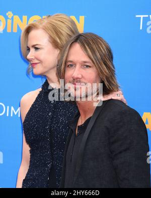 Nicole Kidman et Keith Urban arrivent pour la première de Paddington Los Angeles qui s'est tenue au TLC Chinese Theatre de Los Angeles. Banque D'Images