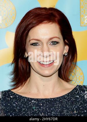 11 janvier 2015 Beverly Hills, CA. Carrie Preston HBO After Party for the Golden Globe Awards 2015, Circa 55 Restaurant à l'hôtel Beverly Hilton Banque D'Images